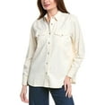 thumbnail image 1 of Madewell womens  Perfect Western Shirt, s, White, 1 of 3