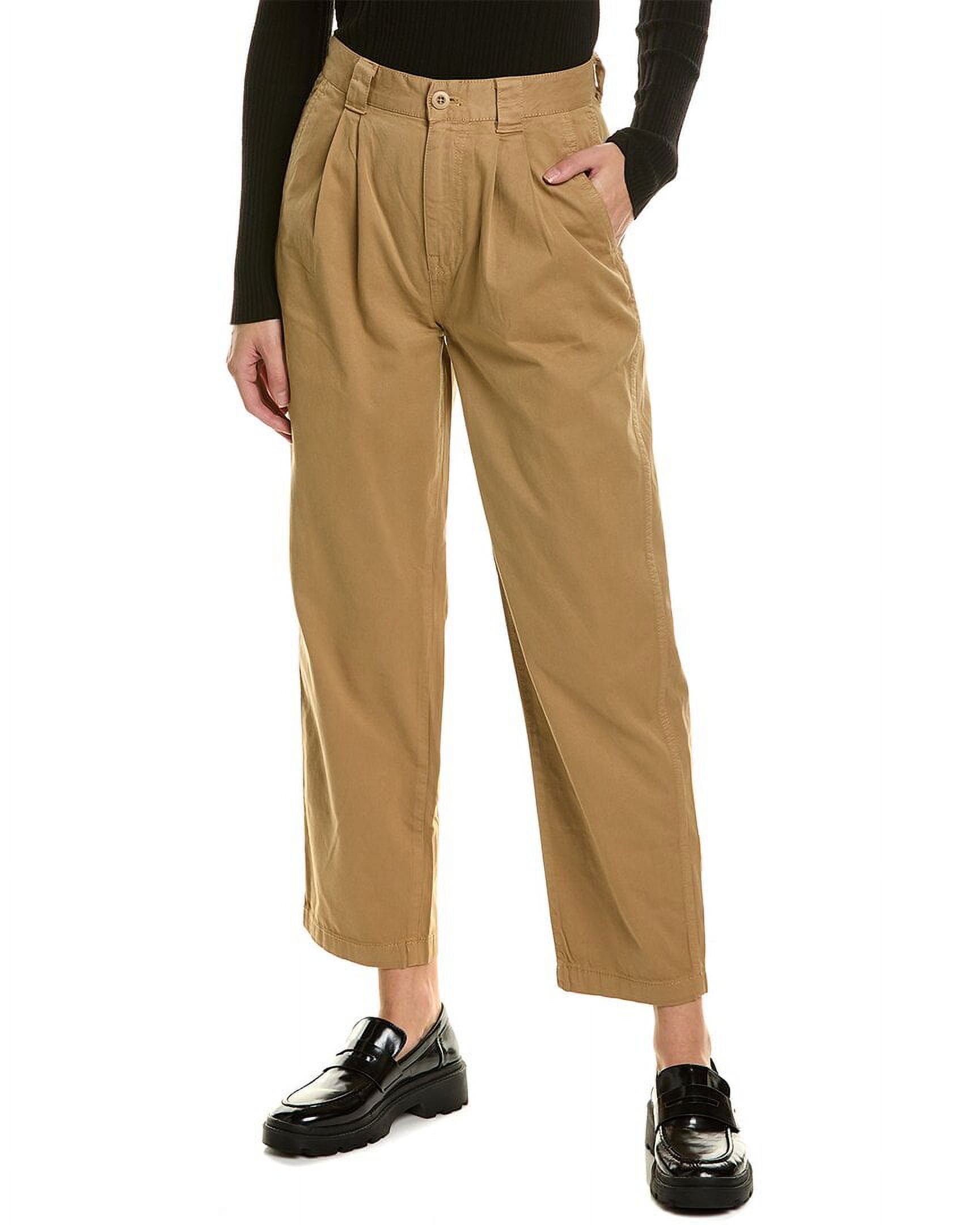 Madewell womens Pleated Tapered Pant, 24, Green - Walmart.com Madewell womens Pleated Tapered Pant, 24, Green - Walmart.com