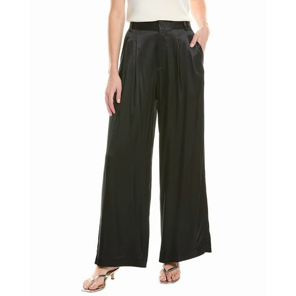 Madewell womens The Harlow Super Wide Leg Pant, 6, Black