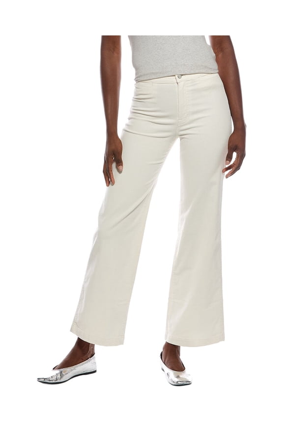 womens The Wide Leg Winnitex Corduroy Pant, 27, White