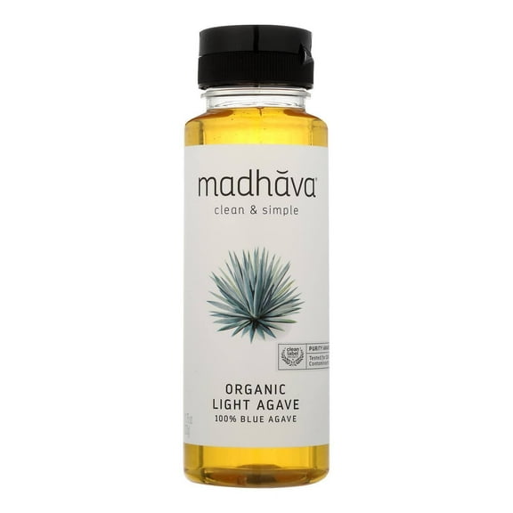 Madhava Honey Golden Light Agave - Case of 6 - 11.75 Fl oz.