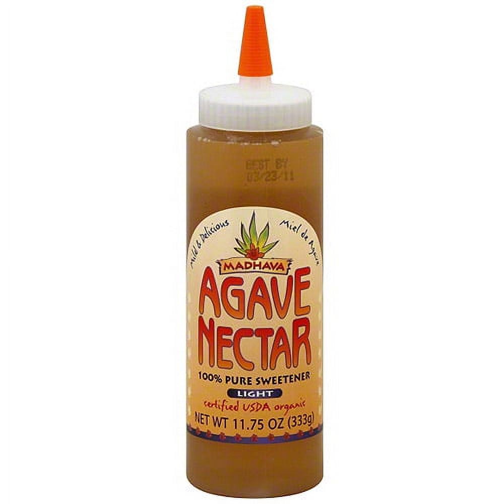 Madhava Light Agave Nectar, 11.75 oz (Pack of 6)