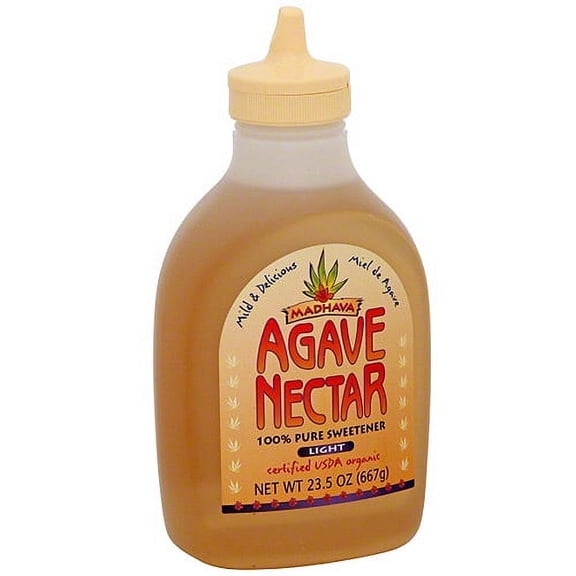 Madhava Light Agave Nectar, 23.5 oz (Pack of 6)