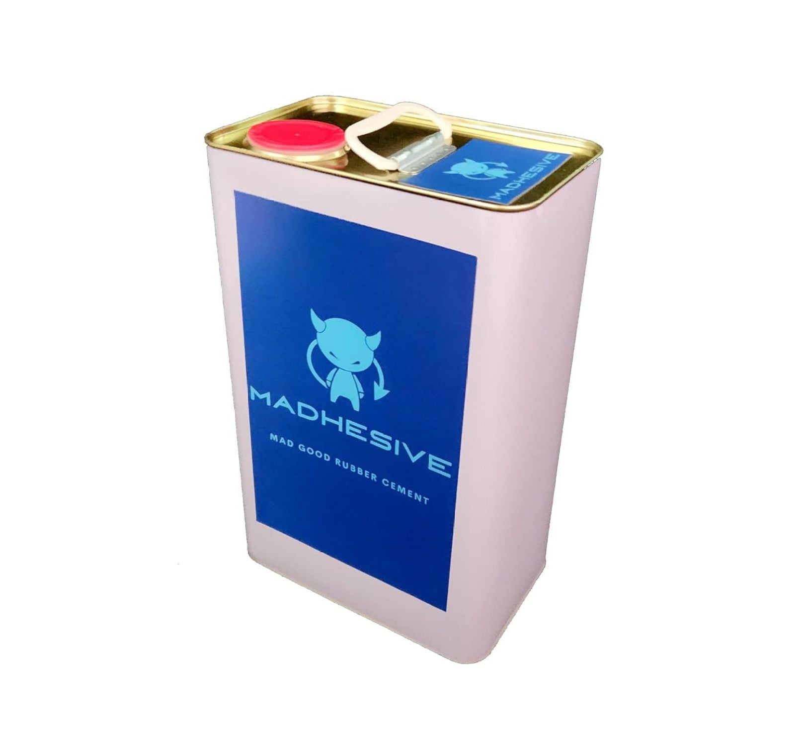 Madhesive 1 gallon rubber cement adhesive, clear