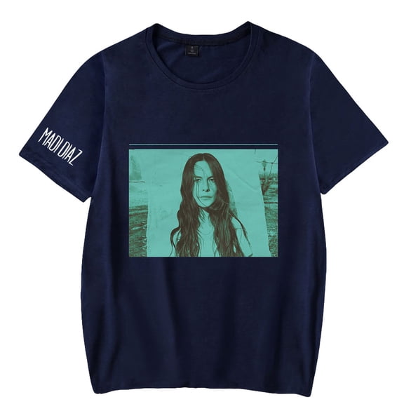 Madi Diaz Cosplay Merch World Tour T-shirt Short Sleeve Women Men Summer Tee Top Tshirt