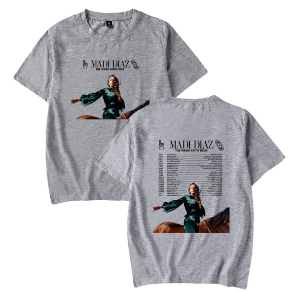 Madi Diaz Merch T-shirt Short Sleeve Women Men Summer Tee MadiDiaz Tshirt