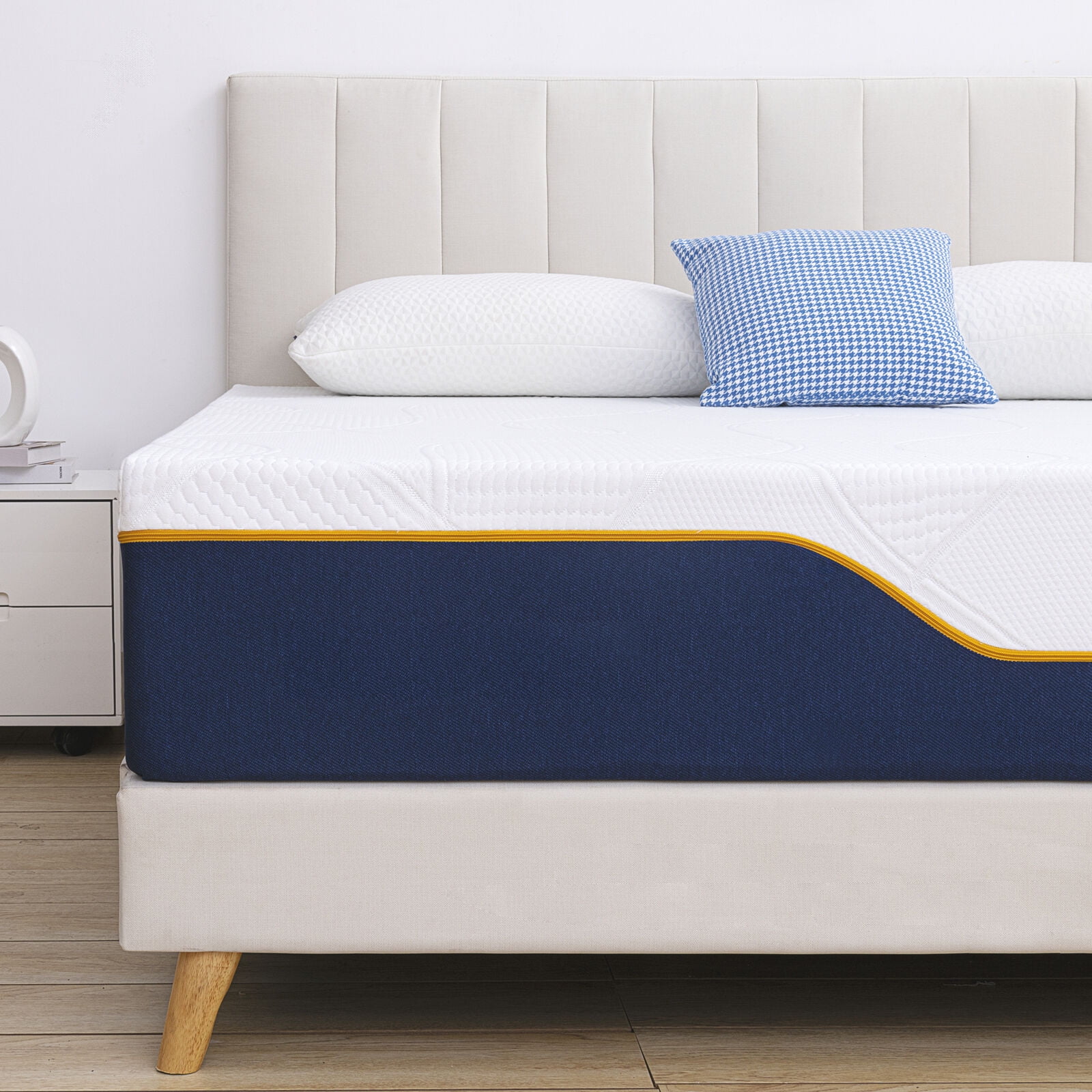 Soft plush memory foam cheap mattress