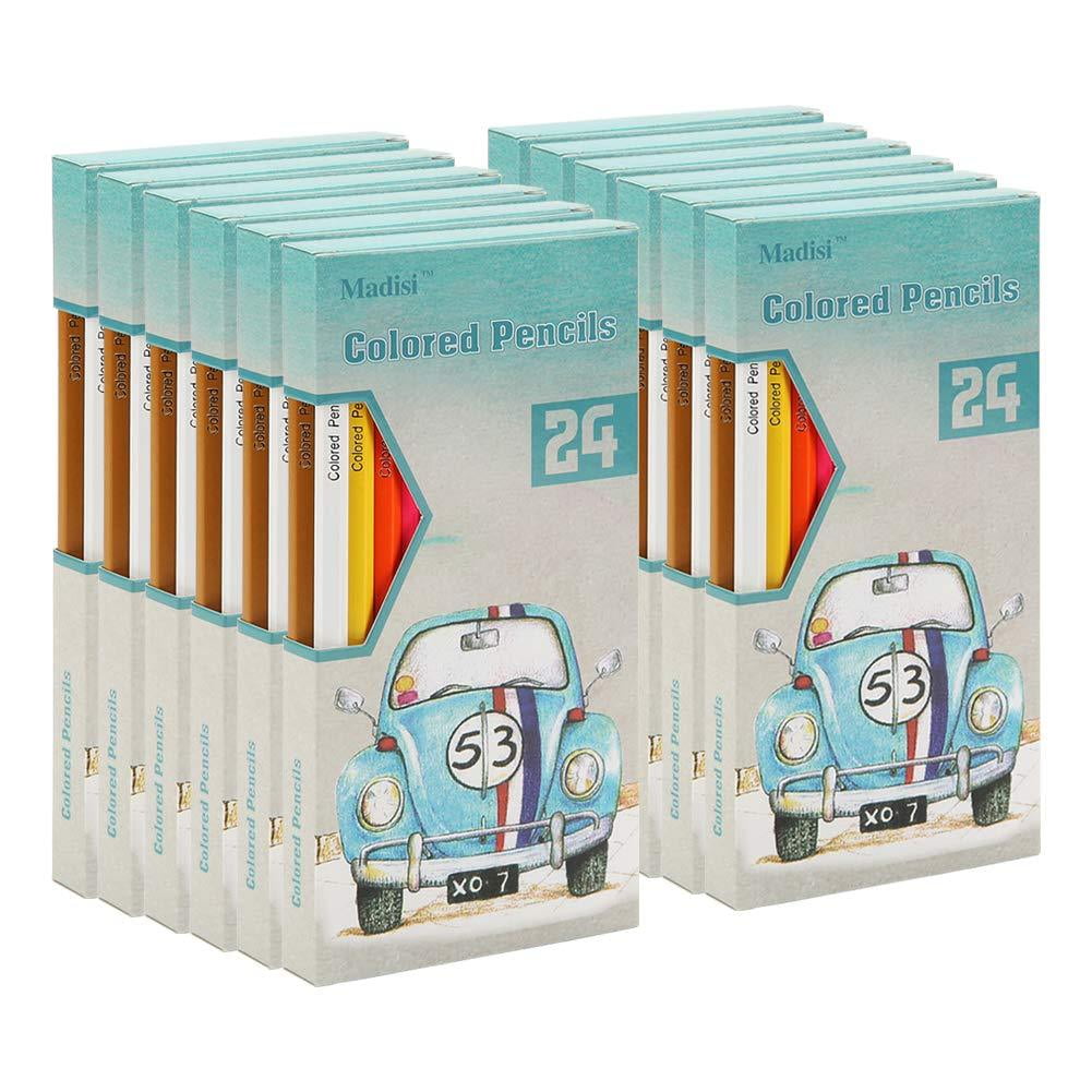 12 Presharpened Colored Pencils – KS Gift Baskets