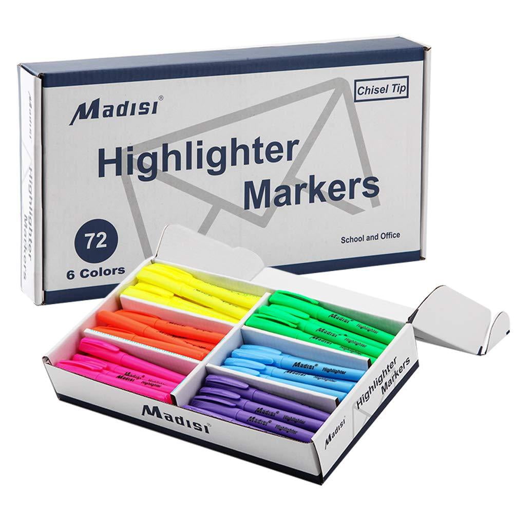 School Smart Highlighter, Chisel Tip, Assorted Colors, Pack Of 20 : Target