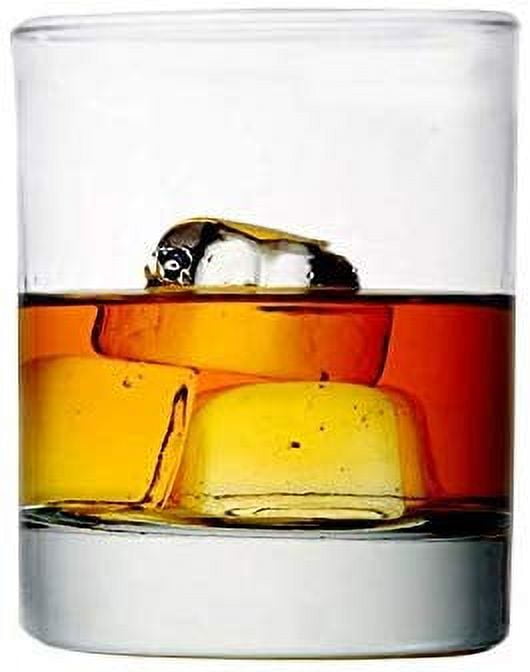 Madison - 10.25 Ounce Whiskey Glasses | ADA Collection Beautiful Seamless Construction Weighted Bottom Prevents Tipping Great Gift Idea Dishwasher Safe Set of 6 Glass Whisky Tumblers