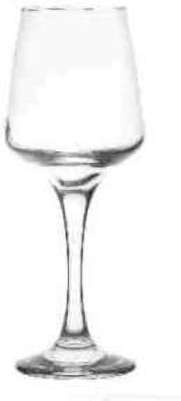 Madison - 10.5 Ounce Wine Glasses | Thick and Durable Construction  For Parties, Entertaining, and Everyday Use  Dishwasher Safe  Set of 6 Clear Glass Wine Glasses  2.4 Diameter x 8 Tall