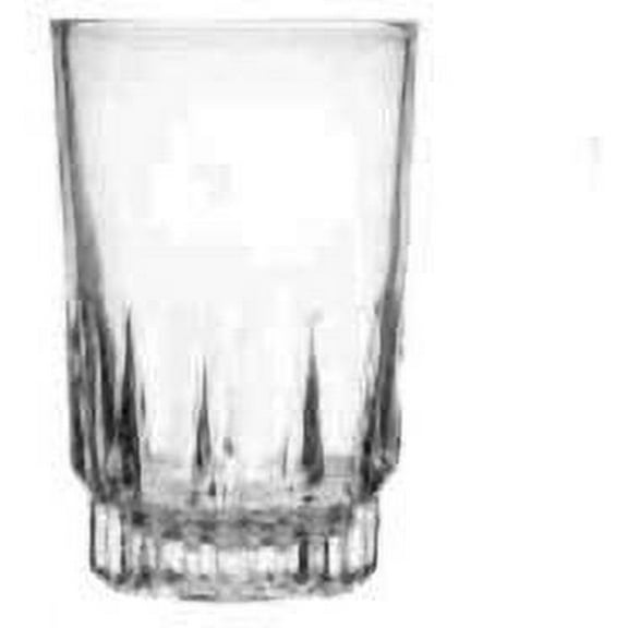 Madison 10.7 Ounce Drinking Glasses | Beautiful Flared Sides For Water, Juice, Soda, etc. Thick and Durable Dishwasher Safe Set of 12 Clear Glass Water Tumblers 3.2 x 5.5