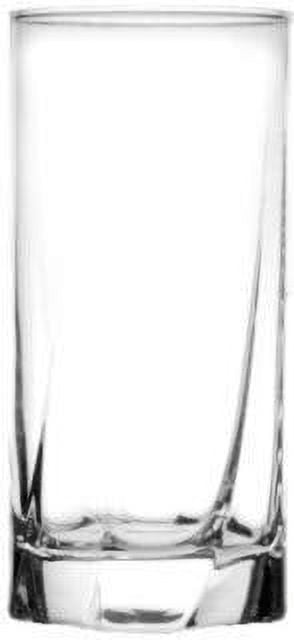 Madison 11 Ounce Drinking Glasses | for Water, Juice, Soda, etc. Thick and Durable Glass Dishwasher Safe Set of 12 Large Clear Glass Tumblers 3 x 5.8