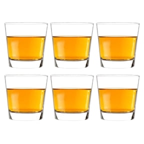 Madison - 3.5 Ounce Shot Glasses | Thick and Durable Beautiful Seamless Design Dishwasher Safe Thick, Solid Bottom Set of 6 Shooter Shot Glasses