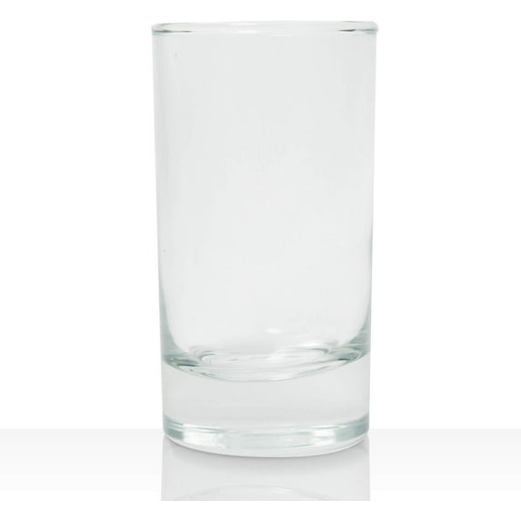 Madison - 4.75 Ounce Drinking Glasses | Great for Children, Tasting, and Small Portions Thick and Durable For Water, Juice, and Soda Dishwasher Safe Set of 6 Small Glass Tumblers 2.1 x 3.9