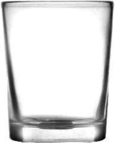 Madison - 4.75 Ounce Drinking Glasses  Great for Children, Tasting, and  Small Portions – Thick and Durable – For Water, Juice, and Soda –  Dishwasher Safe – Set of 6 Small Glass Tumblers – 2.1” x 3.9” 
