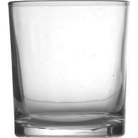 Madison - 8.25 Ounce Whiskey Glasses | Weighted Bottom to Prevent Tipping Beautiful Seamless Construction Set of 6 Large Glass Whisky Tumblers