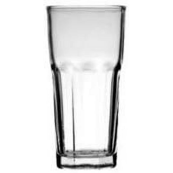 Madison 9.5 Ounce Drinking Glasses | For Water, Juice, Soda, etc. – Thick and Durable Glass – Dishwasher Safe – Set of 12 Clear Glass Tumblers – 2.8” x 5.8”