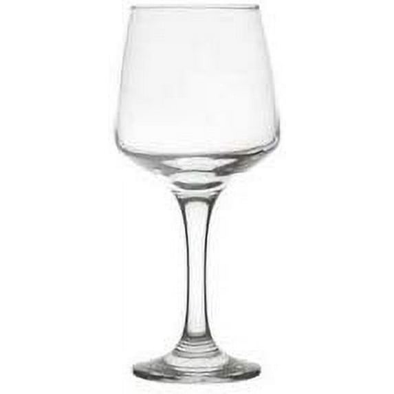 Madison 9.5 Ounce Wine Glasses | Beautifully Shaped – For Parties, Entertaining, and Everyday Use – Dishwasher Safe – Set of 12 Clear Glass Wine Glasses – 2.4” Diameter x 7.5” Tall