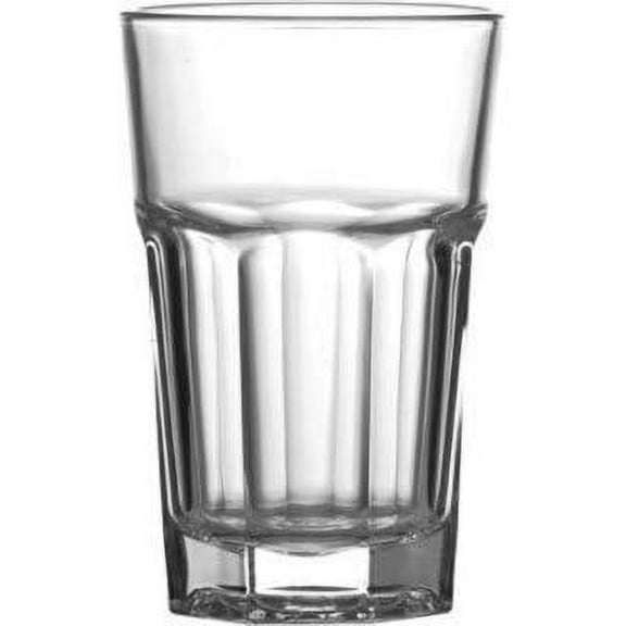 Madison 9 Ounce Drinking Glasses | For Water, Juice, Soda, etc. Thick and Durable Glass Dishwasher Safe Set of 12 Large Clear Glass Tumblers 3 x 4.8