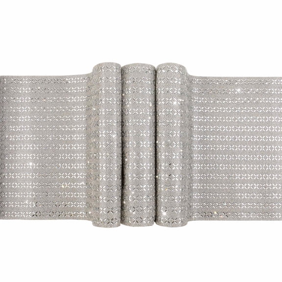 Madison Avenue Table Runner - Silver - 72