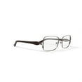 thumbnail image 1 of Madison Avenue Women's Square Eyeglasses, MAL107, Brown, 52-16-135, 1 of 14