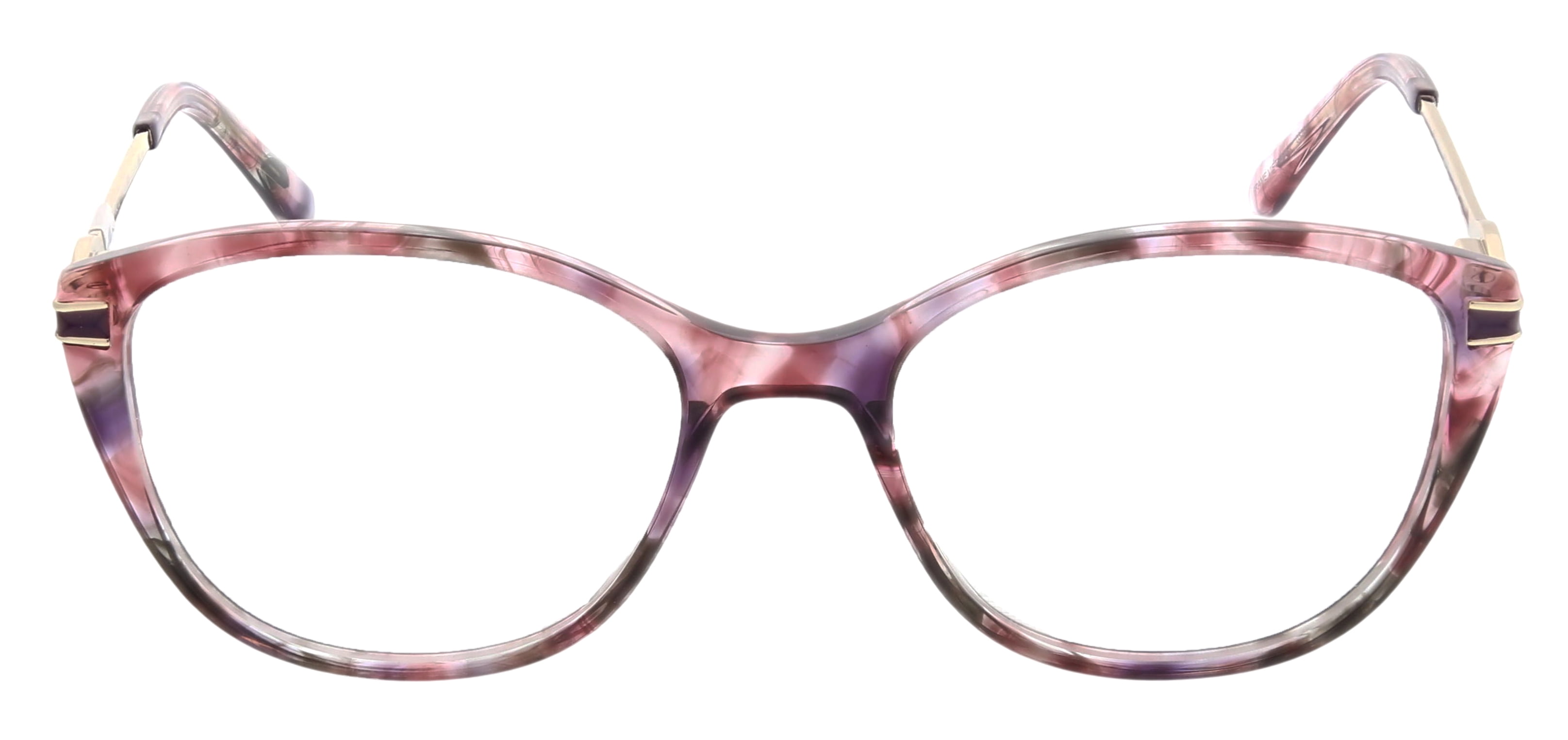 Madison Avenue Women's MAL138 Berry Smoke Multi Eyeglass Frames with Case