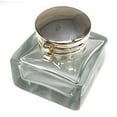thumbnail image 1 of Madison Bay Company Square Clear Glass Mini Inkwell, 1.75 Inches Square X 1.75 Inches Tall, 1 of 3