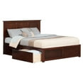 thumbnail image 1 of Madison Bed with Match Footboard - Antique Walnut, Full Size, 1 of 1