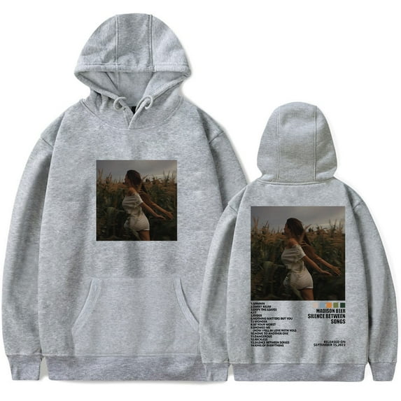 Madison Beer The Spinnin Tour Hoodies Singer Tour Merch Hooded Men Women Long Sleeve Pullover