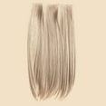 thumbnail image 1 of Madison Braids Women's Liz Invisible Long Hair Extension Synthetic Hair - Ashy Highlighted, 1 of 8