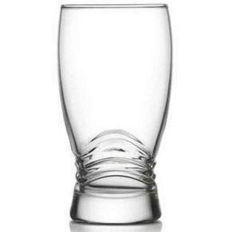 Madison - 10.7 Ounce Drinking Glasses  Beautiful Flared Sides – For Water,  Juice, Soda, etc. – Thick and Durable – Dishwasher Safe – Set of 6 Clear  Glass Water Tumblers – 3.2” x 5.5” 