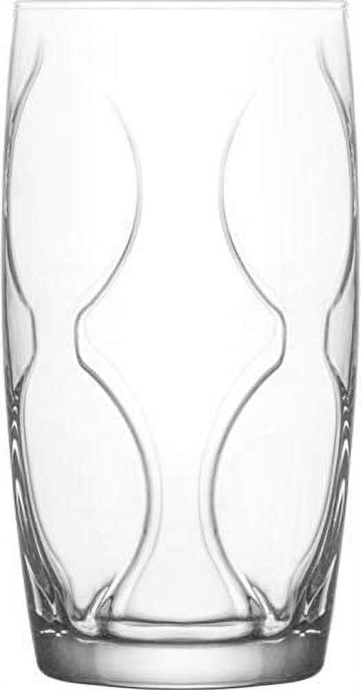 Madison - 8.5 Ounce Classic Highball Drinking Glasses | Thick and Durable –  Heavy Base – Dishwasher Safe – For Water, Juice, Soda, or Cocktails – Set