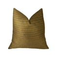 thumbnail image 1 of Plutus Madison Copper and Brown Handmade Luxury Pillow 24"L x24"W, 1 of 3