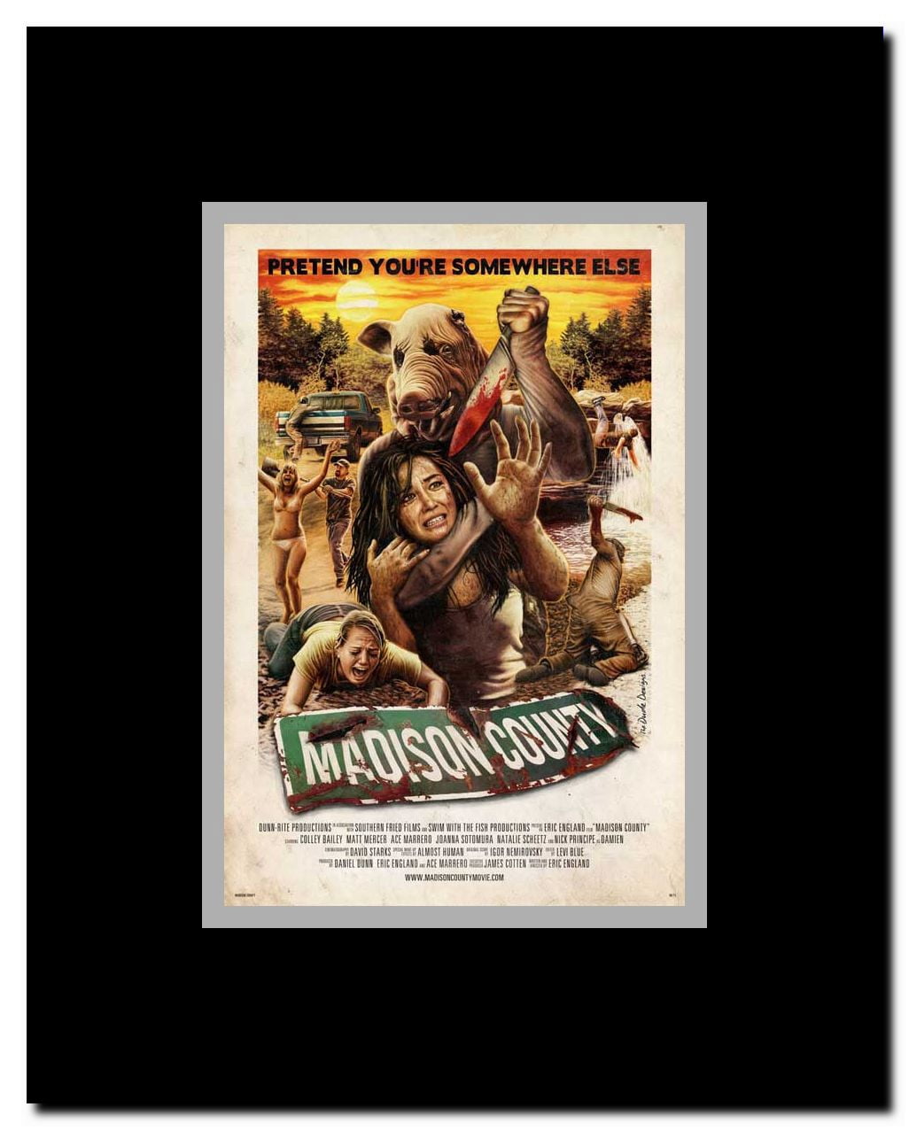 Madison County Framed Movie Poster