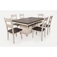 thumbnail image 1 of Madison County Reclaimed Pine 72" Farmhouse Storage Table Seven-Piece Dining Set, 1 of 7