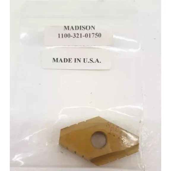Madison Cutting Tools Duodex Spade Indexable Inserts 1.750" T-15 Hss Series Ii