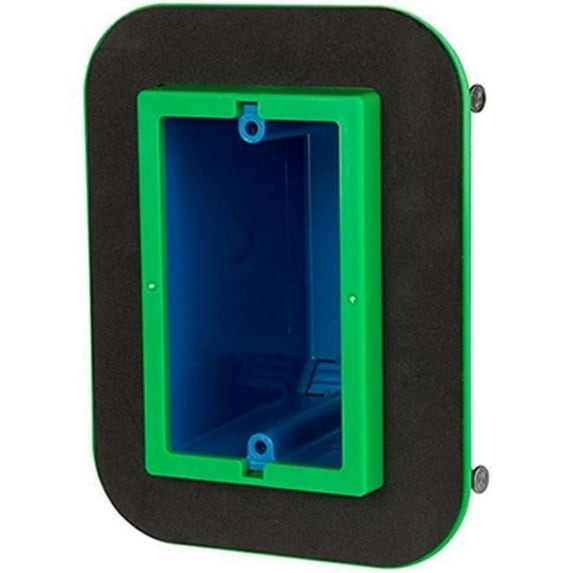 Madison Electric Draft Seal Rectangle PVC Draft Seal Kit Black/Green