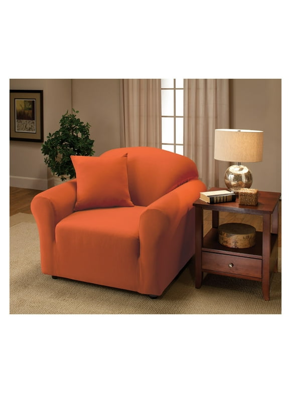 Madison Jersey Stretch Slipcover, Chair