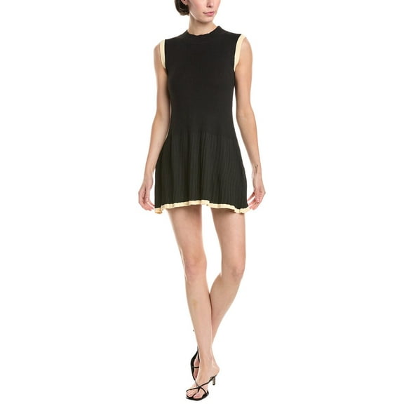Madison Miles womens  Mini Dress, m, Black