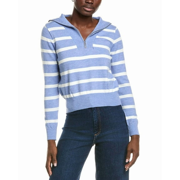 Madison Miles womens  Pullover, S/M, Blue