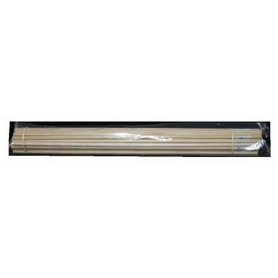 Madison Mill 436864 3/8" x 36" Poplar Dowel, Pack of 20