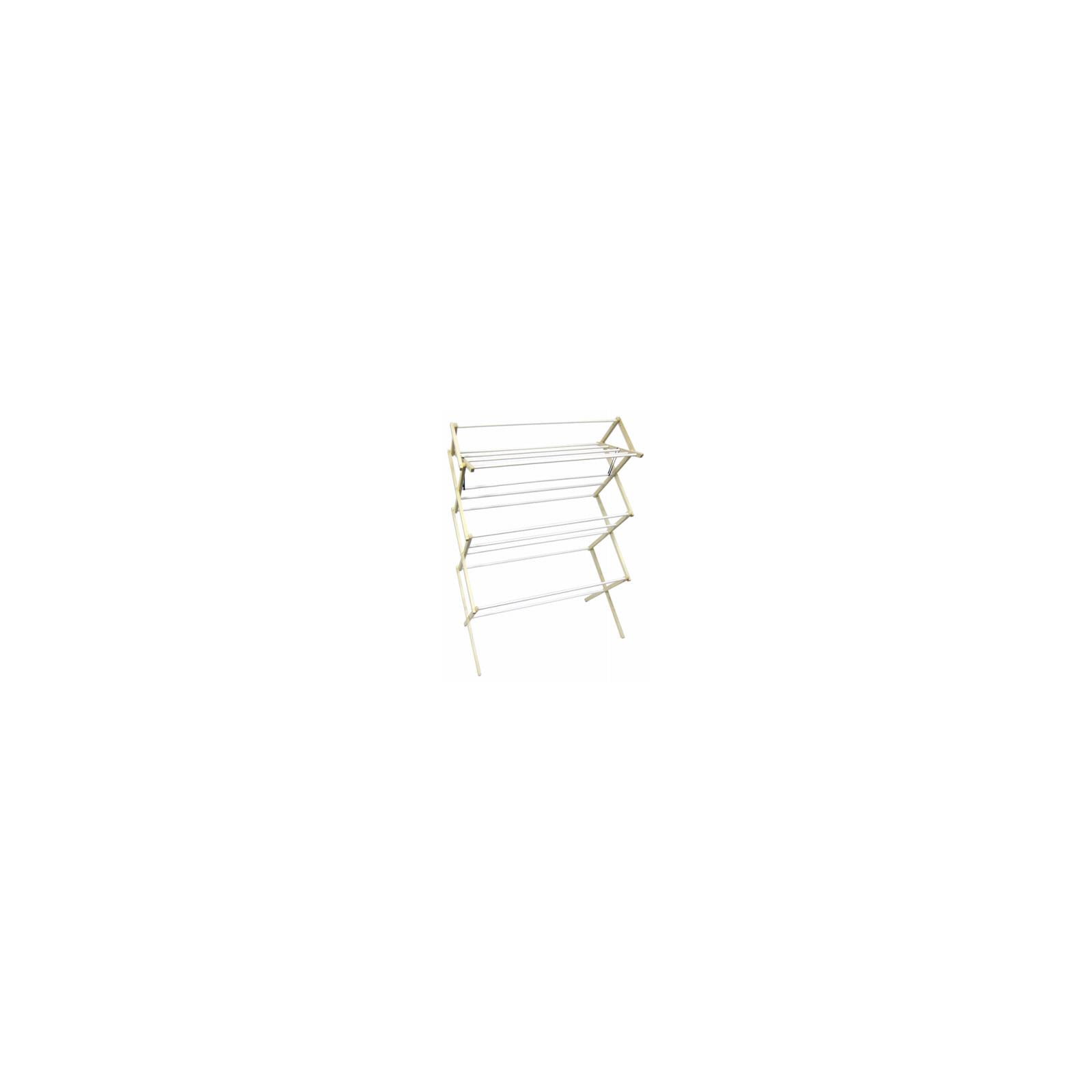 Madison Mill Large Wood Accordion Collapsible Clothes Drying Rack