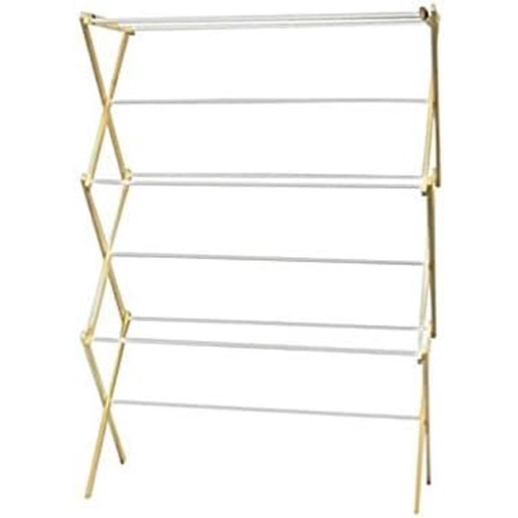 Madison Mill Wood Clothes Drying Rack Folding - Laundry Wood Dryer - 29.5" L x 14" W x 42.5" H