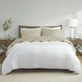 thumbnail image 1 of Madison Park 600 Thread Count Split King Pima Cotton Sheet Sets Bedding in Beige, 1 of 8