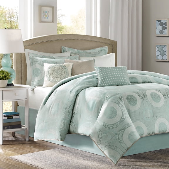 Madison Park 7 Piece Jaquard Comforter Set