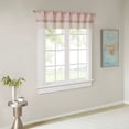 thumbnail image 1 of Madison Park Amherst Polyoni Pintuck Window Valance 50x18", 1 of 5