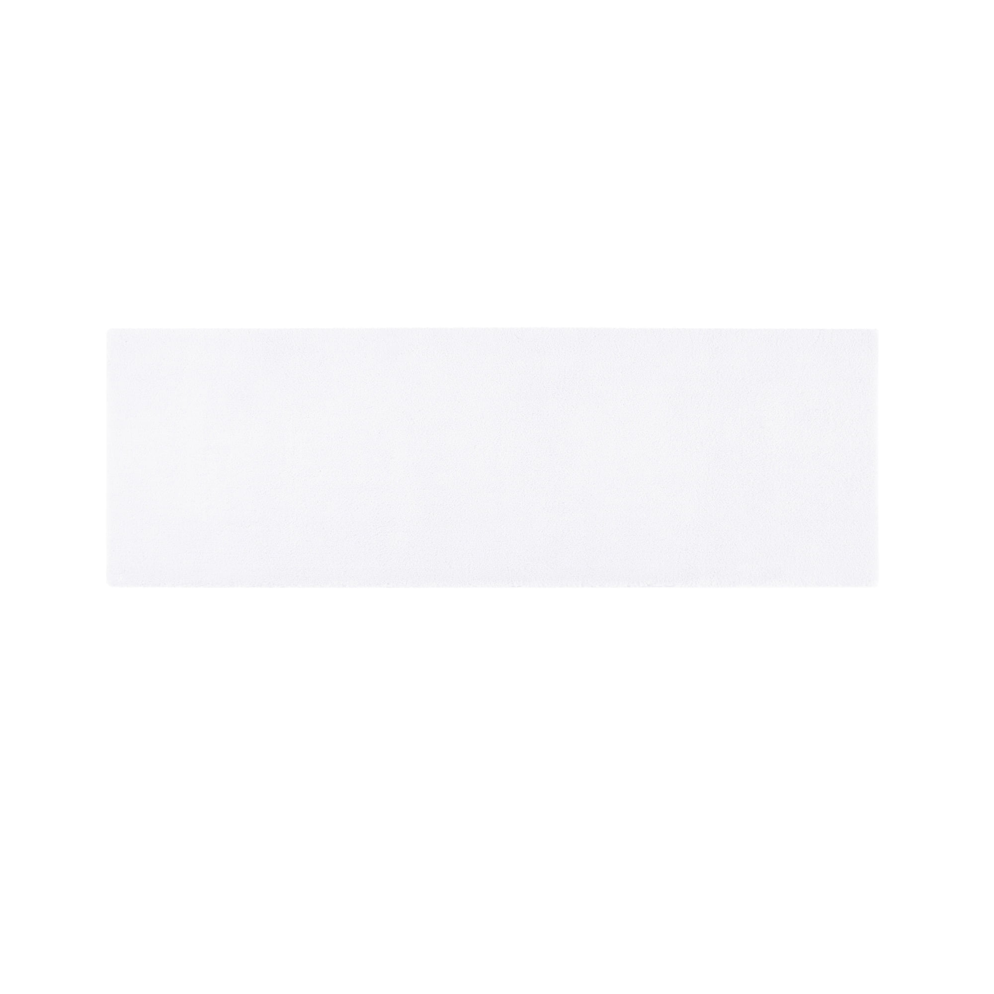 Luxurious White Microfiber Quick-Dry Non-Slip Bath Rug