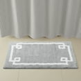 thumbnail image 1 of Madison Park Bathroom Rug, Soft Cotton Bath Rug, Gray, 20" x 30", 1 of 8