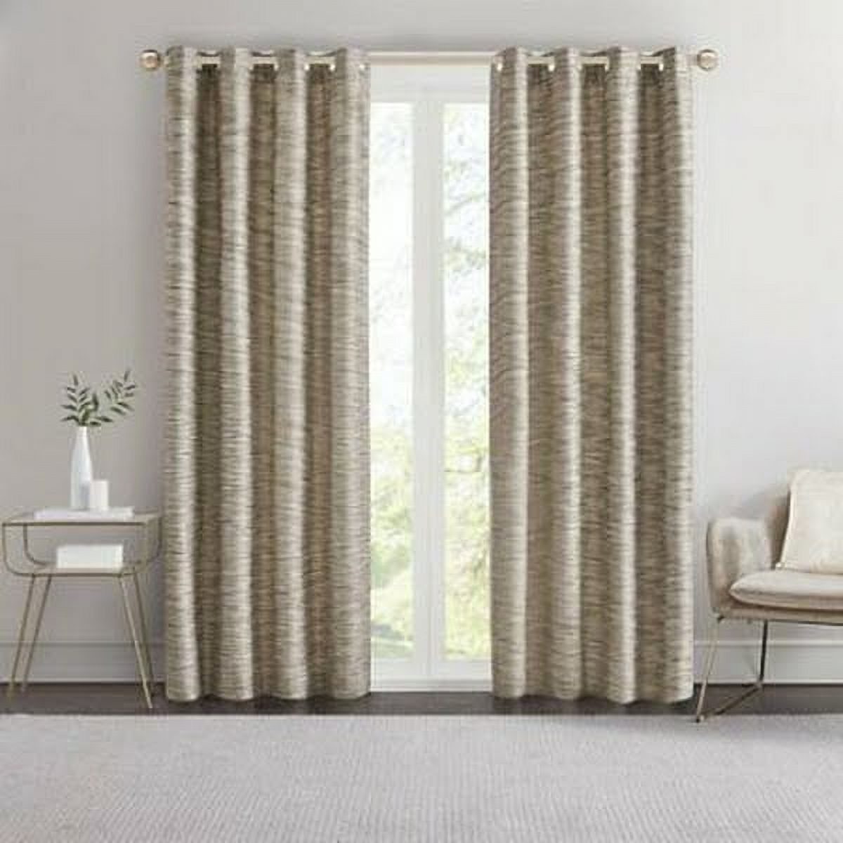 Madison Park Cameron 50? x 84? Curtain Panel: 50x84/Mocha